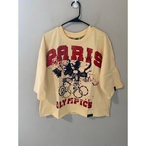 New Watson Luxe Paris Olympics Streetwear‎ Heavyweight T-Shirt, Size Small